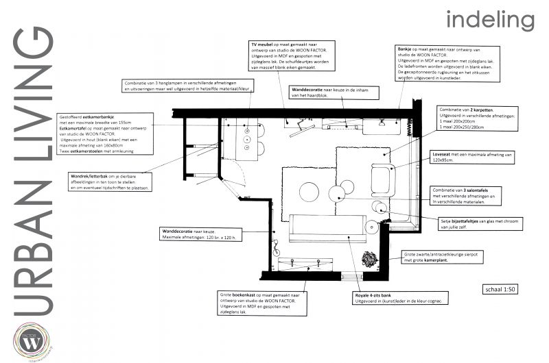 WOONKAMER EN KEUKEN | URBAN LIVING