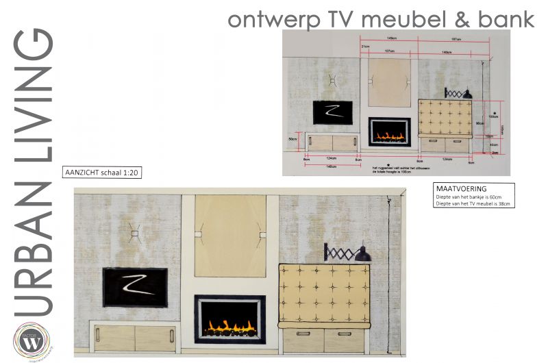 WOONKAMER EN KEUKEN | URBAN LIVING